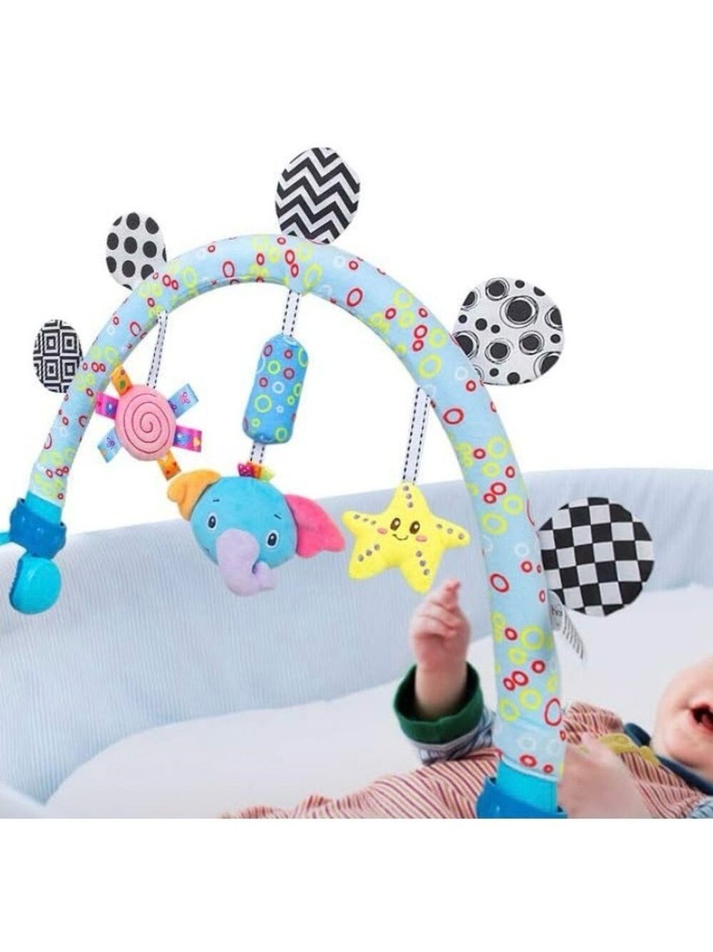 Elephant Travel Bassinet Toy